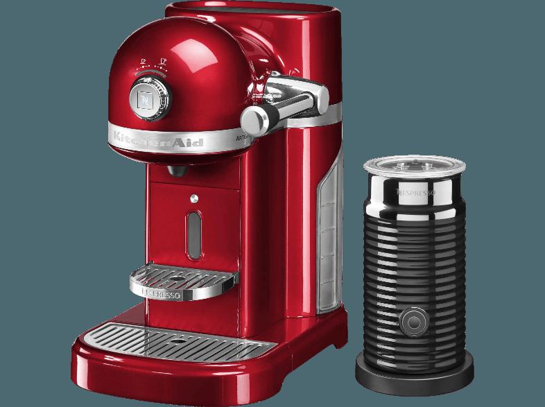 KITCHENAID 5KES0504ECA/4 Nespresso Kapselmaschine mit Aeroccino Candy Apple, KITCHENAID, 5KES0504ECA/4, Nespresso, Kapselmaschine, Aeroccino, Candy, Apple