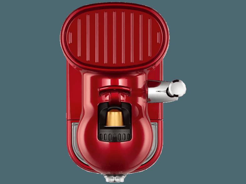 KITCHENAID 5KES0504ECA/4 Nespresso Kapselmaschine mit Aeroccino Candy Apple