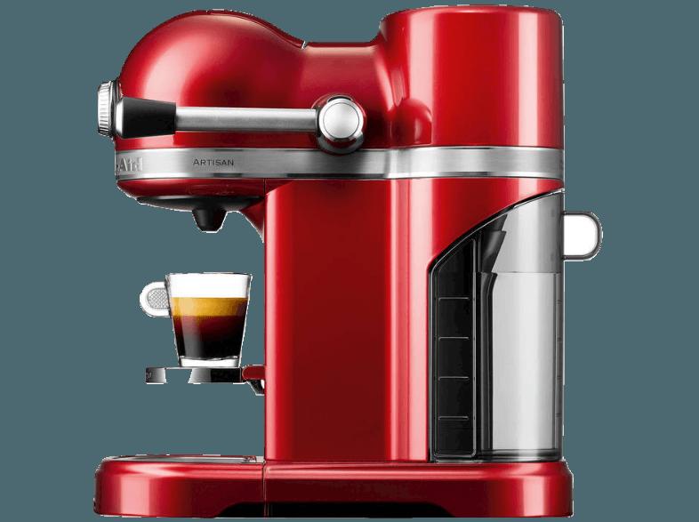 KITCHENAID 5KES0504ECA/4 Nespresso Kapselmaschine mit Aeroccino Candy Apple