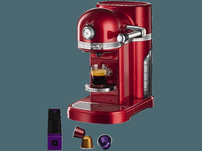 KITCHENAID 5KES0504ECA/4 Nespresso Kapselmaschine mit Aeroccino Candy Apple, KITCHENAID, 5KES0504ECA/4, Nespresso, Kapselmaschine, Aeroccino, Candy, Apple