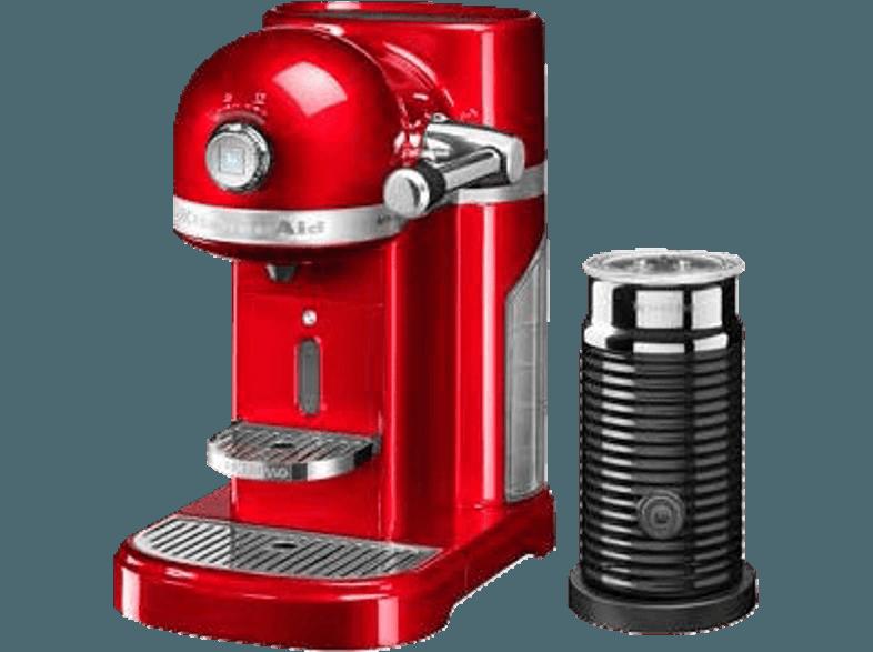 KITCHENAID 5KES0504EER/4 Nespresso Kapselmaschine mit Aeroccino Empire Red, KITCHENAID, 5KES0504EER/4, Nespresso, Kapselmaschine, Aeroccino, Empire, Red