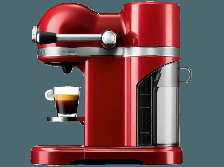 KITCHENAID 5KES0504EER/4 Nespresso Kapselmaschine mit Aeroccino Empire Red, KITCHENAID, 5KES0504EER/4, Nespresso, Kapselmaschine, Aeroccino, Empire, Red