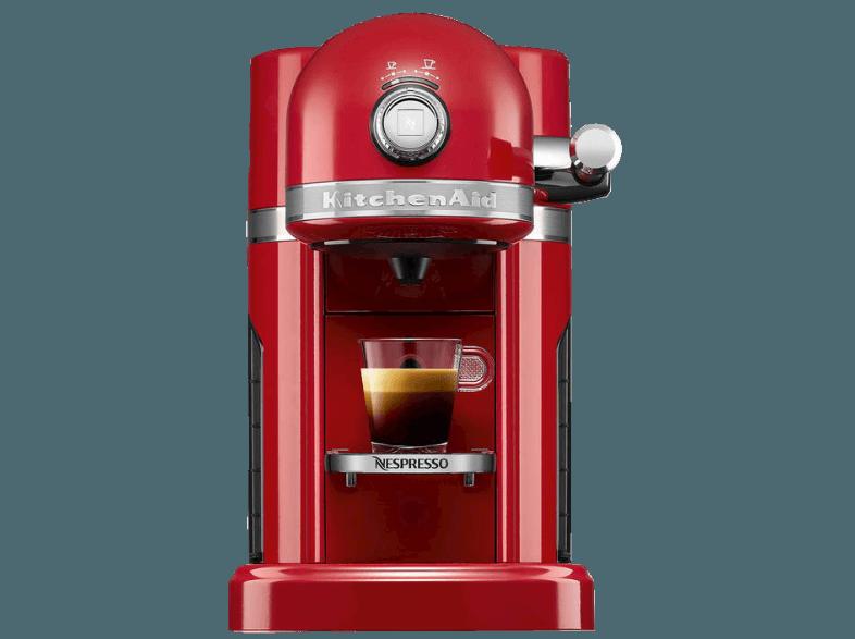 KITCHENAID 5KES0504EER/4 Nespresso Kapselmaschine mit Aeroccino Empire Red, KITCHENAID, 5KES0504EER/4, Nespresso, Kapselmaschine, Aeroccino, Empire, Red