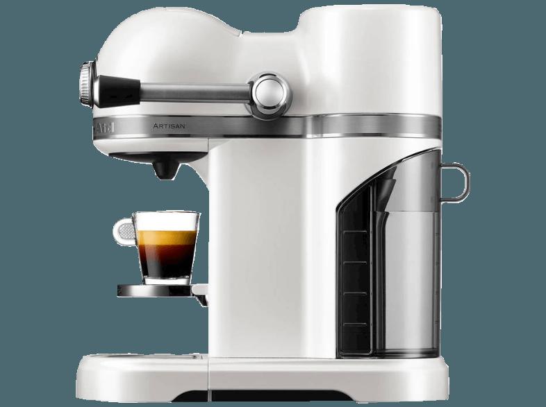 KITCHENAID 5KES0504EFP/4 Nespresso Kapselmaschine mit Aeroccino Frosted Peal, KITCHENAID, 5KES0504EFP/4, Nespresso, Kapselmaschine, Aeroccino, Frosted, Peal