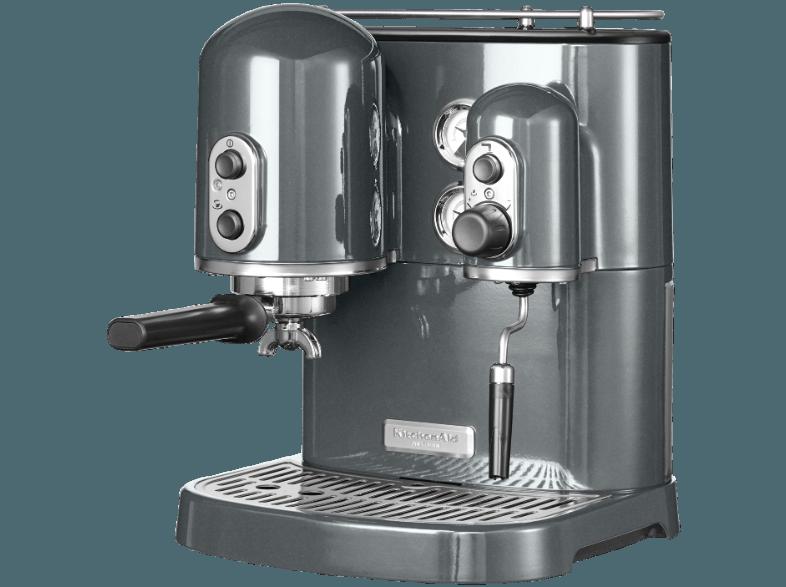 KITCHENAID 5KES2102EMS Artisan Espressomaschine Medallionsilber, KITCHENAID, 5KES2102EMS, Artisan, Espressomaschine, Medallionsilber