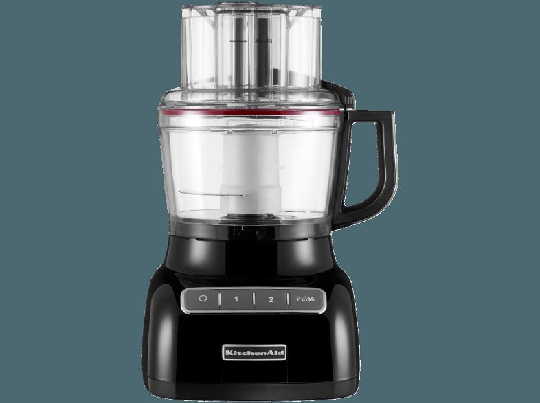 KITCHENAID 5KFP0925EOB Artisan Kompakt-Küchenmaschine Schwarz(240 Watt, 2.1 Liter)