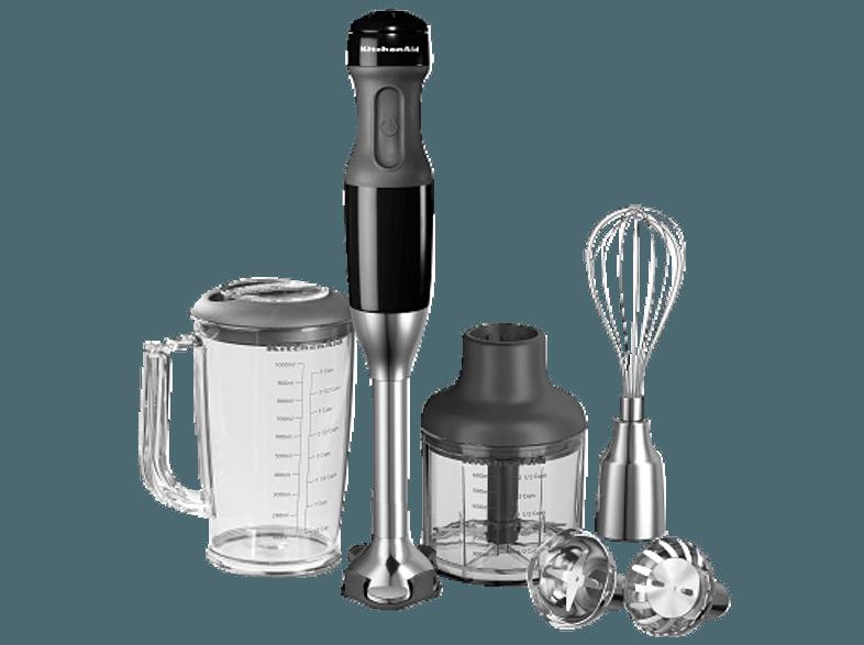 KITCHENAID 5KHB2571EOB Stabmixer Schwarz (180 Watt)