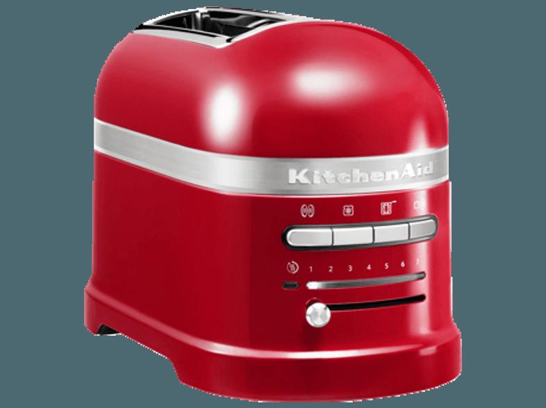 KITCHENAID 5KMT2204EER Artisan Toaster Rot (1.25 kW, Schlitze: 2), KITCHENAID, 5KMT2204EER, Artisan, Toaster, Rot, 1.25, kW, Schlitze:, 2,