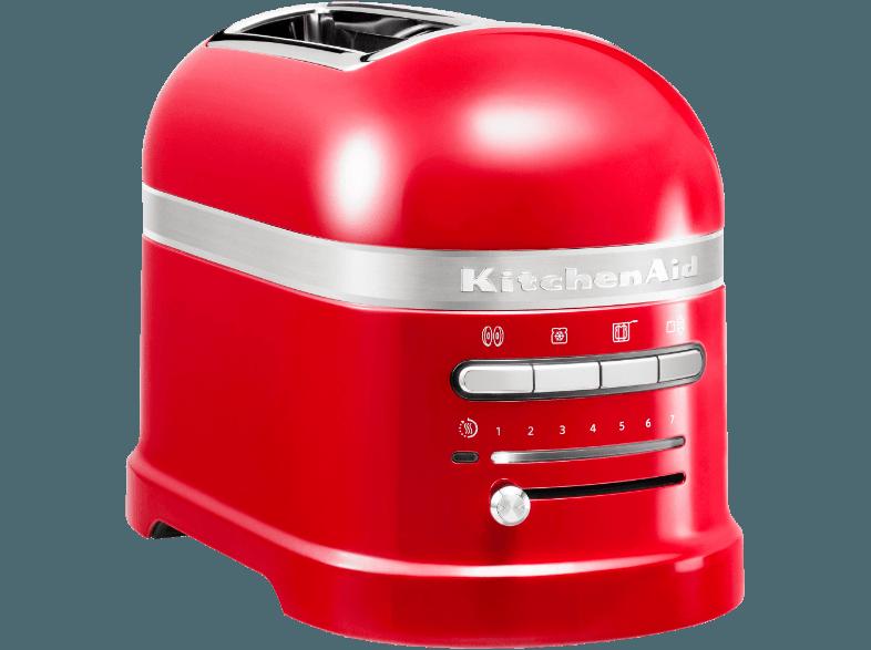KITCHENAID 5KMT2204EER Artisan Toaster Rot (1.25 kW, Schlitze: 2)