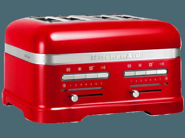 KITCHENAID 5KMT4205EER Artisan Toaster Rot (1.25 kW, Schlitze: 2)