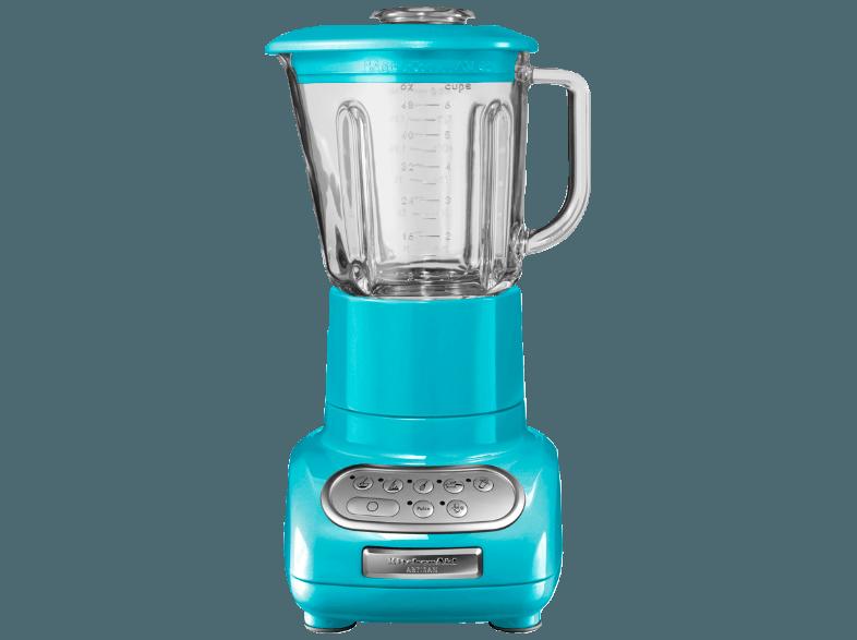 KITCHENAID 5KSB5553ECL Artisan Standmixer Blau (550 Watt, 1.5 ml)