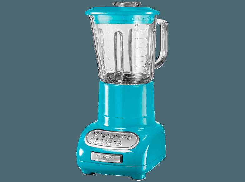 KITCHENAID 5KSB5553ECL Artisan Standmixer Blau (550 Watt, 1.5 ml), KITCHENAID, 5KSB5553ECL, Artisan, Standmixer, Blau, 550, Watt, 1.5, ml,