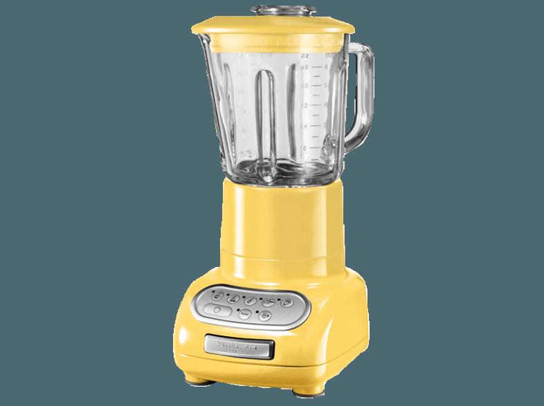 KITCHENAID 5KSB5553EMY Artisan Standmixer Gelb (550 Watt, 1.5 ml)