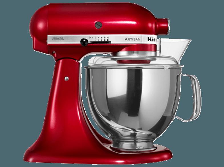 KITCHENAID 5KSM150PSECA Artisan Küchenmaschine Rot 300 Watt, KITCHENAID, 5KSM150PSECA, Artisan, Küchenmaschine, Rot, 300, Watt