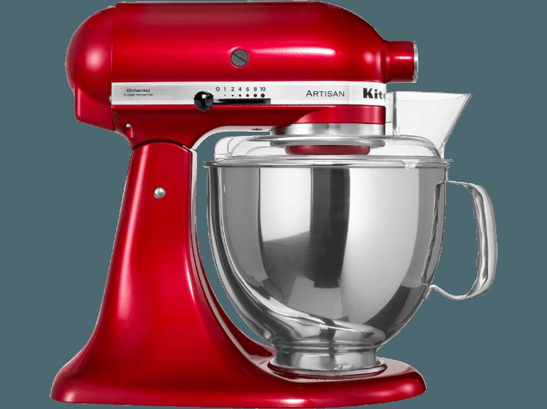 KITCHENAID 5KSM150PSECA Artisan Küchenmaschine Rot 300 Watt