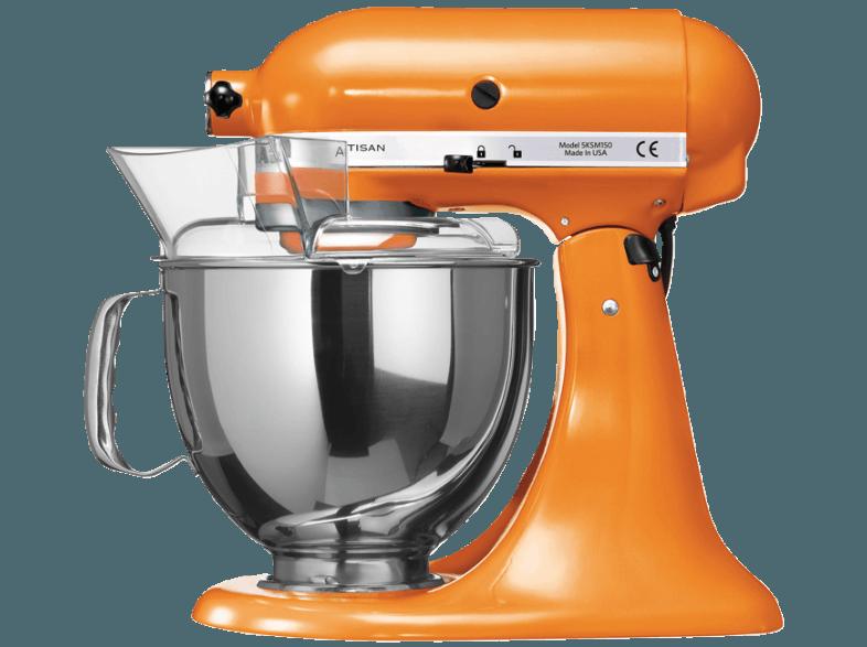 KITCHENAID 5KSM150PSETG Artisan Küchenmaschine Tangerine 300 Watt, KITCHENAID, 5KSM150PSETG, Artisan, Küchenmaschine, Tangerine, 300, Watt