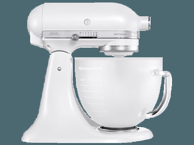 KITCHENAID 5KSM156EFP Artisan Küchenmaschine Weiß 300 Watt