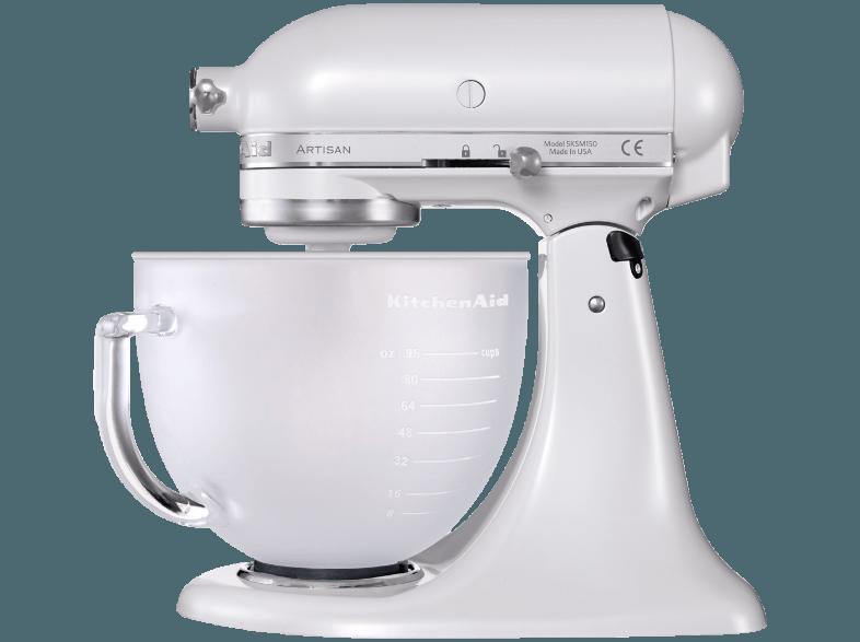 KITCHENAID 5KSM156EFP Artisan Küchenmaschine Weiß 300 Watt, KITCHENAID, 5KSM156EFP, Artisan, Küchenmaschine, Weiß, 300, Watt