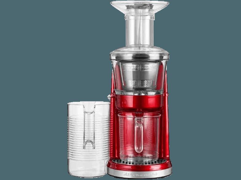 KITCHENAID 5KVJ0111ECA Entsafter (250 Watt, Candy Apple), KITCHENAID, 5KVJ0111ECA, Entsafter, 250, Watt, Candy, Apple,