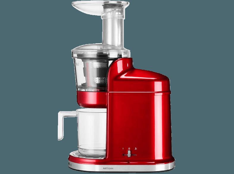 KITCHENAID 5KVJ0111ECA Entsafter (250 Watt, Candy Apple)