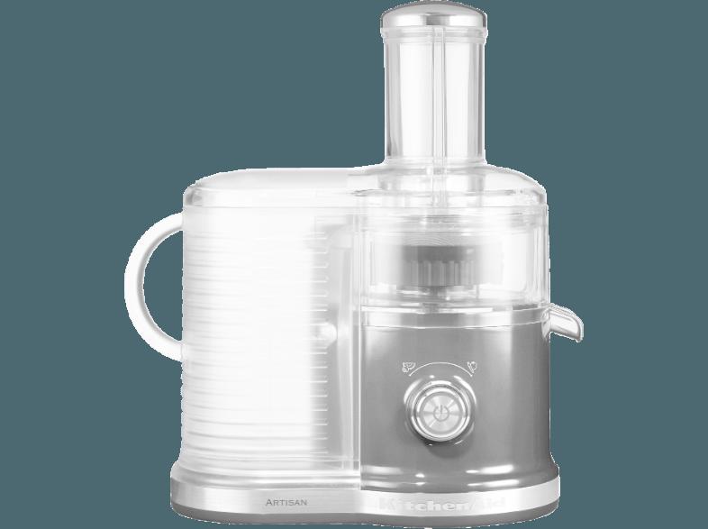 KITCHENAID 5KVJ0333EMS Entsafter (500 Watt, Medallion Silber)