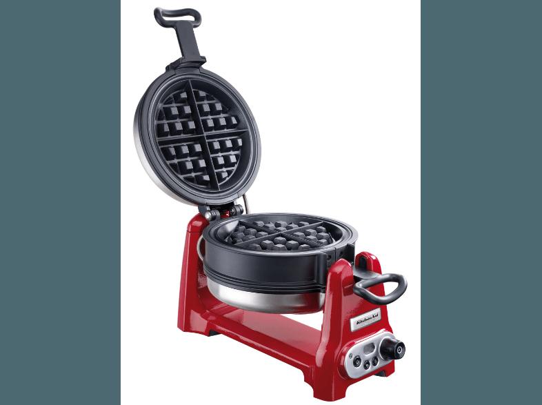 KITCHENAID 5KWB110EER Artisan Waffeleisen Empire Rot, KITCHENAID, 5KWB110EER, Artisan, Waffeleisen, Empire, Rot