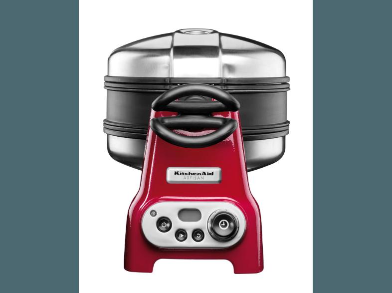 KITCHENAID 5KWB110EER Artisan Waffeleisen Empire Rot, KITCHENAID, 5KWB110EER, Artisan, Waffeleisen, Empire, Rot