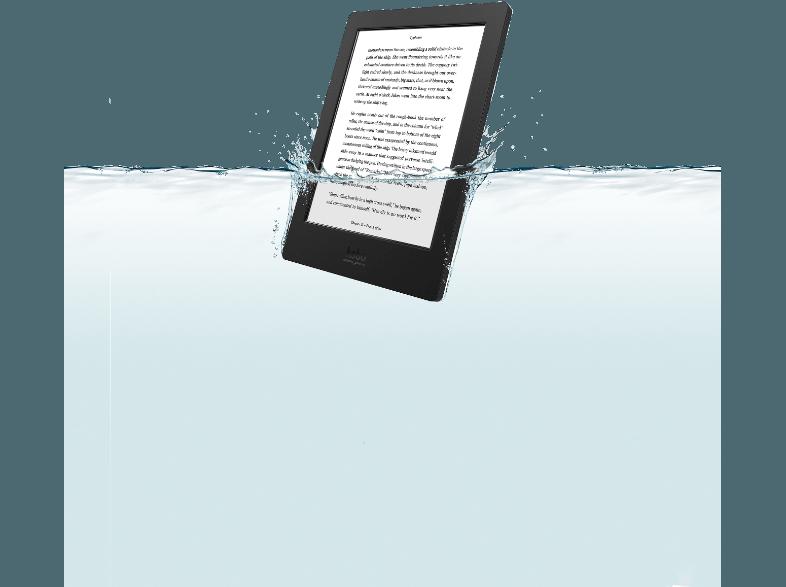 KOBO N250-KU-BK-K-EP Aura H20 6.8 Zoll 4 GB WLAN und Micro-USB Ebook-Reader Schwarz