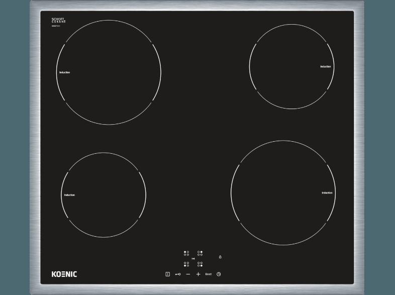 KOENIC KAI 16250 Induktions-Kochfelder (583 mm breit, 4 Kochfelder)