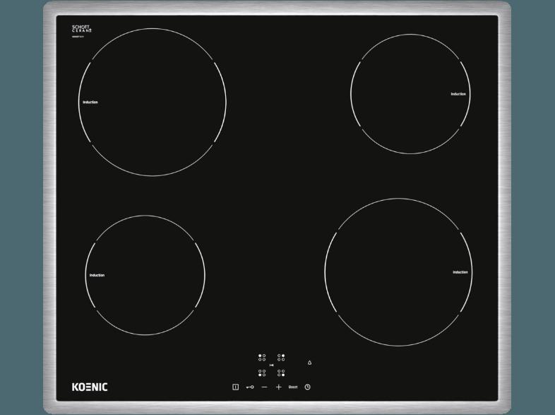 KOENIC KAI 16250 Induktions-Kochfelder (583 mm breit, 4 Kochfelder)