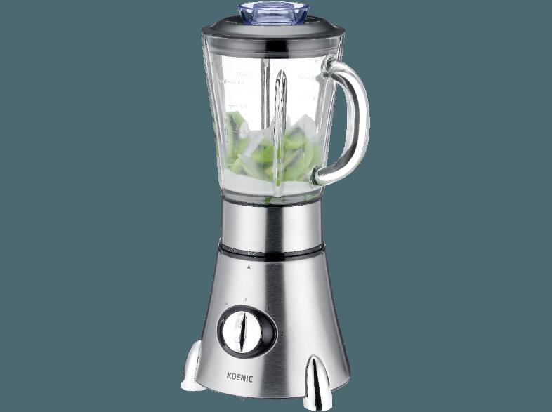 KOENIC KBL 713 Comfort Standmixer Edelstahl (700 Watt, 1.3 Liter)