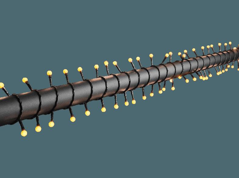 KONSTSMIDE 3691-007 LED Lichterkette,  Schwarz,  Gelb