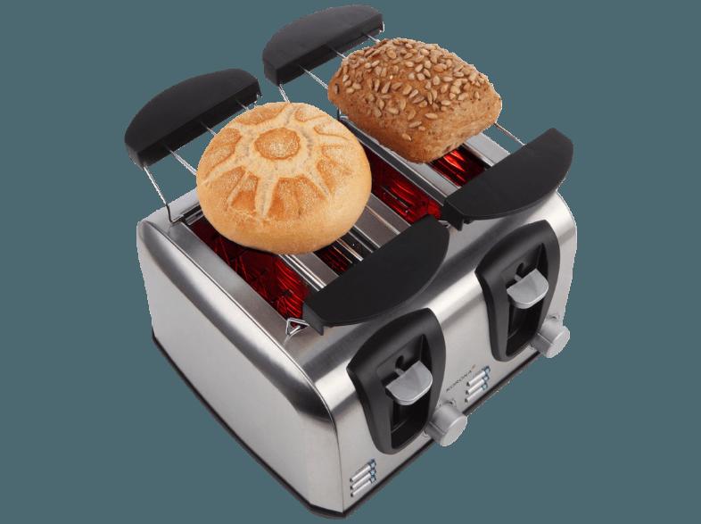 KORONA 21004 Toaster Edelstahl (1.4 kW, Schlitze: 4)