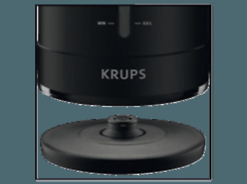 KRUPS BW 2448 Pro Aroma Wasserkocher Schwarz (2400 Watt, 1.6 Liter)