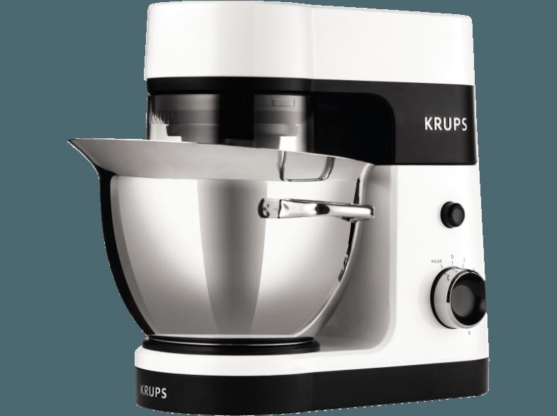 KRUPS KA3031 Küchenmaschine Weiß/Edelstahl 900 Watt, KRUPS, KA3031, Küchenmaschine, Weiß/Edelstahl, 900, Watt