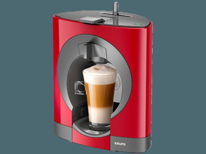 KRUPS KP1105 Nescafe Dolce Gusto Oblo, Welcomepack Kapselmaschine Rot