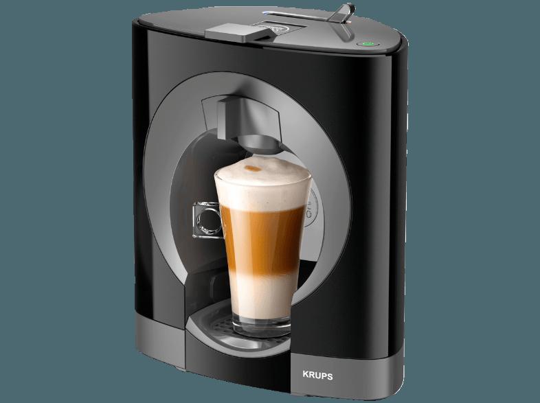 KRUPS KP1108 Nescafe Dolce Gusto Oblo, Welcomepack Kapselmaschine Schwarz