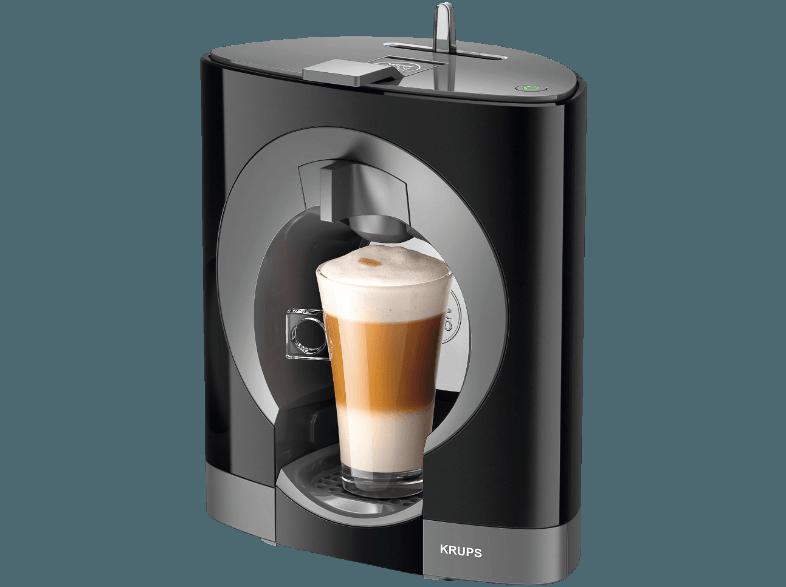 KRUPS KP1108 Nescafe Dolce Gusto Oblo, Welcomepack Kapselmaschine Schwarz