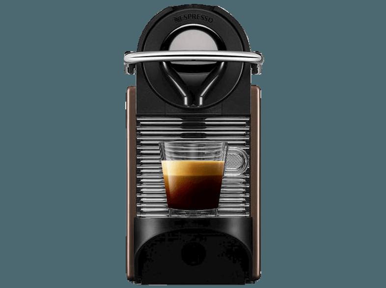 KRUPS XN3008 Nespresso Pixie Kapselmaschine Braun