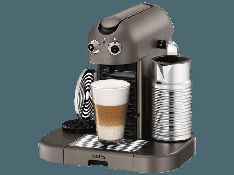 KRUPS XN8105 Nespresso Gran Maestria Kapselmaschine Titan