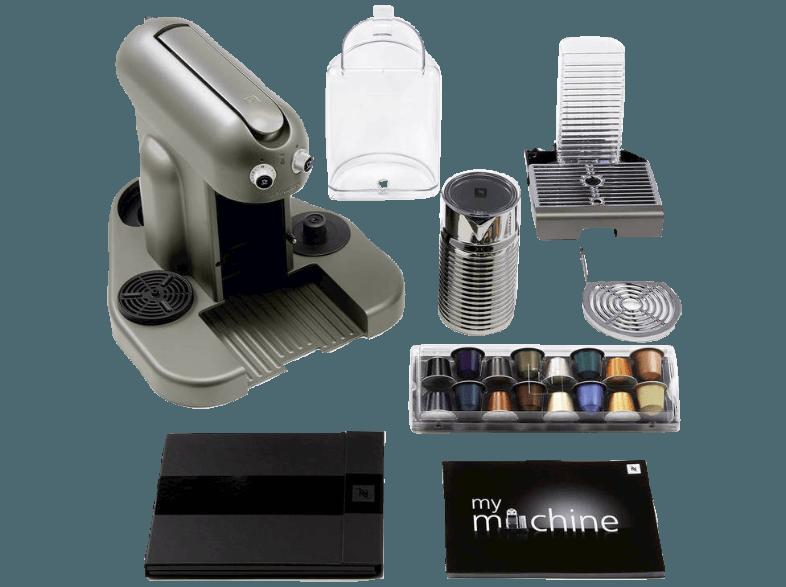 KRUPS XN8105 Nespresso Gran Maestria Kapselmaschine Titan