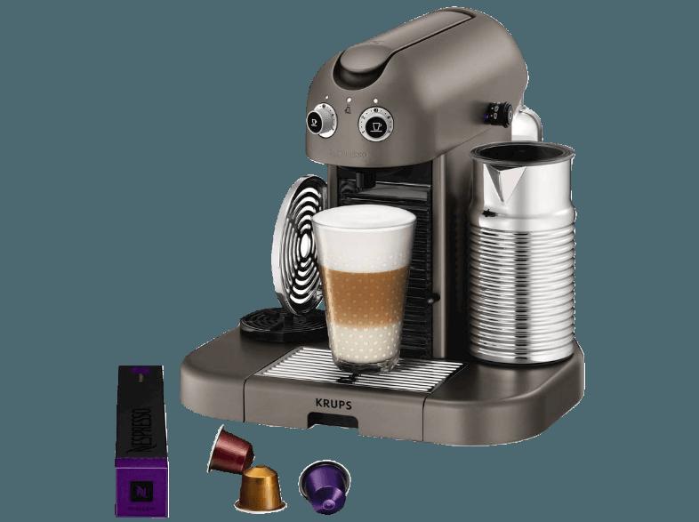 KRUPS XN8105 Nespresso Gran Maestria Kapselmaschine Titan