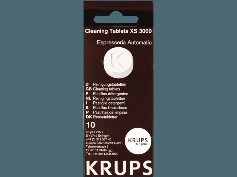 KRUPS XS 3000 Reinigungstabletten