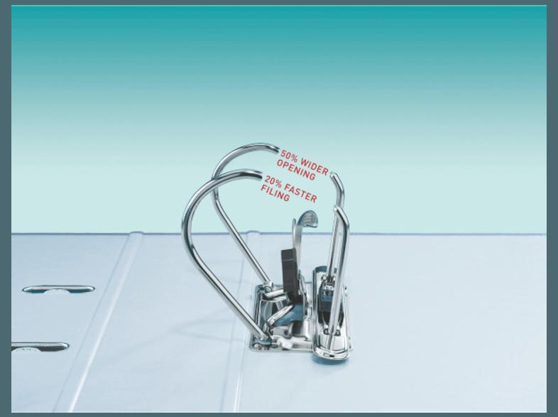 LEITZ 1010-50-01 Qualitäts Ordner 180° breit