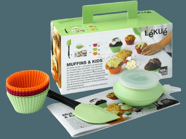 LEKUE 3000000SURM017 Back-Set Muffin & Kids