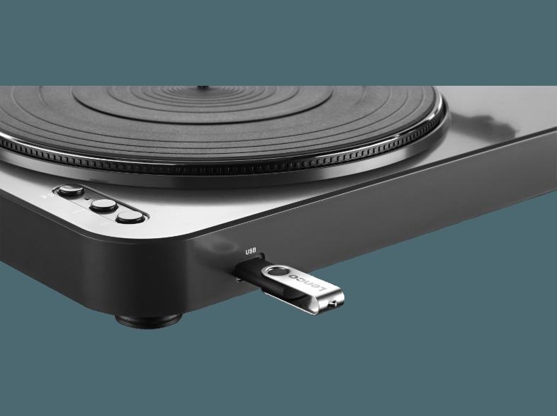 LENCO L-85 USB Plattenspieler (Schwarz)