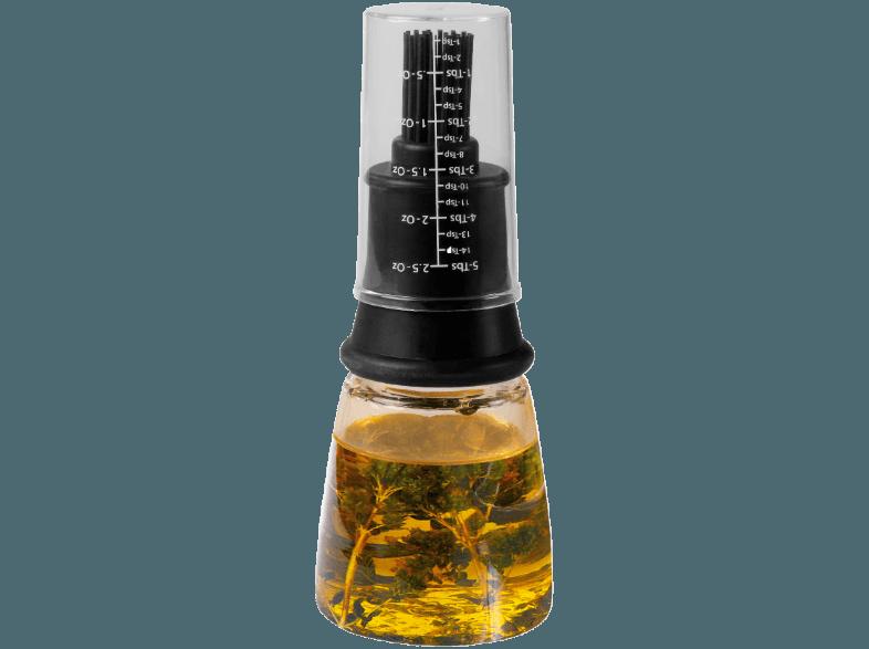 LEOPOLD VIENNA LV00252 Silikonflasche mit Glasflasche