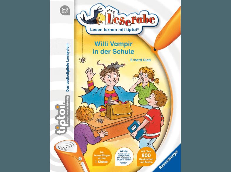 Leserabe - Willi Vampir in der Schule zurück