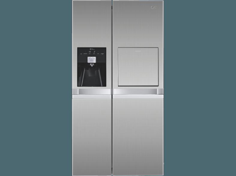 LG GSP545PZQZ Side-by-Side (349 kWh/Jahr, A  , 1756 mm hoch, Edelstahl), LG, GSP545PZQZ, Side-by-Side, 349, kWh/Jahr, A, , 1756, mm, hoch, Edelstahl,