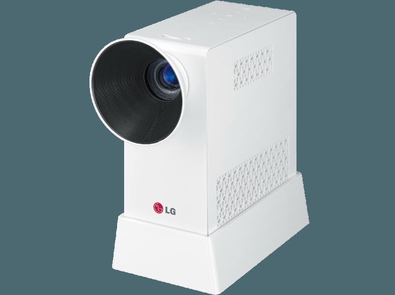 LG PG60G Beamer (HD-ready, 500 ANSI Lumen, LED, DMD DLP Chip von 0.45“), LG, PG60G, Beamer, HD-ready, 500, ANSI, Lumen, LED, DMD, DLP, Chip, 0.45“,